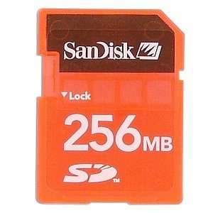  SanDisk 256MB Secure Digital Gaming Card (Orange 