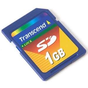  Transcend 1GB SD Memory Card Electronics