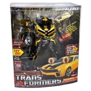 Transformers Limited Edition Metallic Gold Finish Battle Ops Bumblebee 