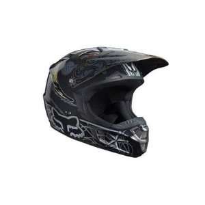  Fox Racing V2 Youth MX Bicycle Helmet   Black   01070 001 