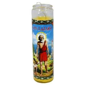  Bright Glow, Candle Yllw San Lazaro, 1 EA (Pack of 12 