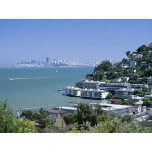 Sausalito, a Town on San Francisco Bay in Marin County, California 