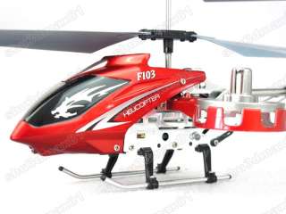 F103 AVATAR 4CH Gyro LED Mini Metal MODEL RC Helicopter S21 Features