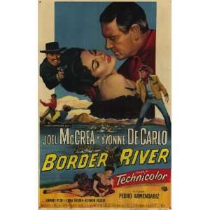  Border River Movie Poster (11 x 17 Inches   28cm x 44cm 