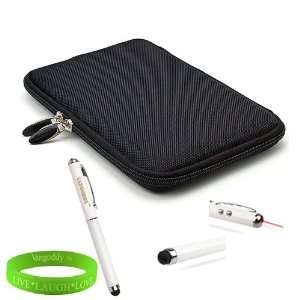 Samsung Galaxy Tab 7.0 Inch Case Black Made of Durable Double Woven 
