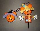 2x Halloween Pumpkin Head Mickey Mouse Bell Toy New