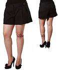 RWW~New Juniors Plus Size 17/18 Black Pinstripe Dressy Flattering 