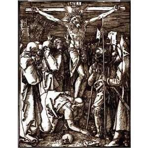  The Crucifixion Albrecht Durer. 11.63 inches by 14.00 