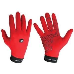 De Marchi Contour Ti Gloves Small Red 