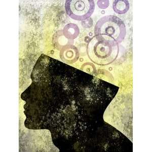  Ideas Emanating from Persons Brain Premium Poster Print 