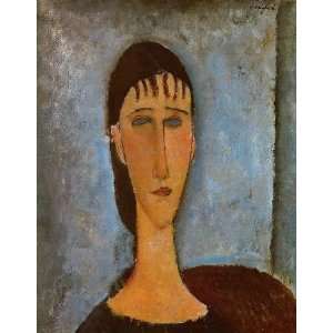   of a Young Girl, By Modigliani Amedeo 