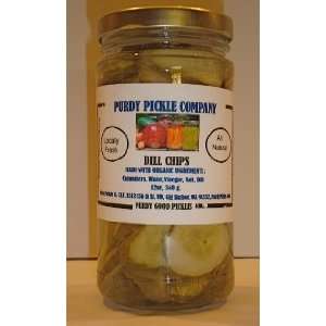 Organic Dill Pickle Chips 12 oz  Grocery & Gourmet Food