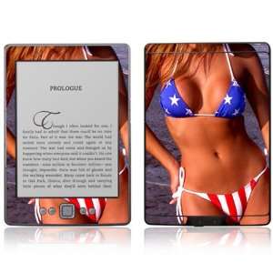 US Flag Bikini Design Decorative Skin Decal Sticker for  Kindle 
