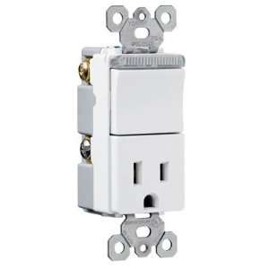 TradeMaster Decorator One Single Pole Switch One Single Outlet and One 