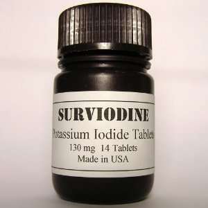   Potassium Iodide Tablets, 130 mg (14 Tablets)
