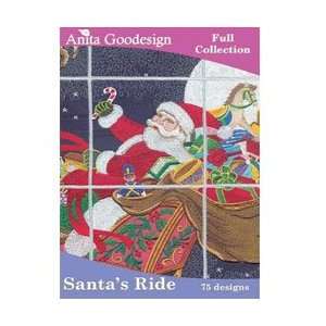  Anita Goodesign Full Collection Santas Ride (75 Designs 