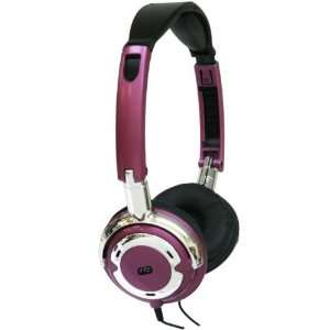  iHip Popmetal DJ Style Headphones (Pink) Electronics