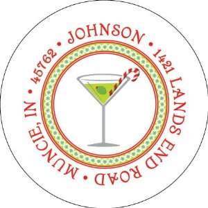  Holiday Martini Labels