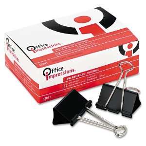   Impressions 82097 2 Binder Clips, 60   12ct boxes