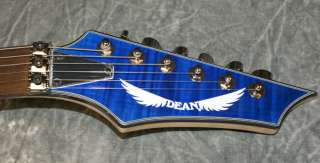 Dean Custom 350 Floyd Trans Blue  