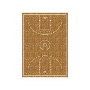  Hoopster Dunk 78 x 109 Sports Area Rug Sports 