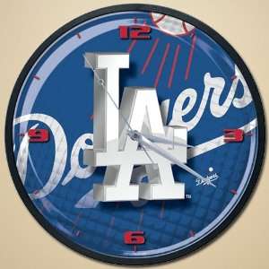    MLB L.A. Dodgers High Definition Wall Clock