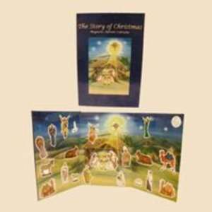  11.45 Nativity Advent Calender With Magnets Case Pack 20 