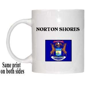  US State Flag   NORTON SHORES, Michigan (MI) Mug 