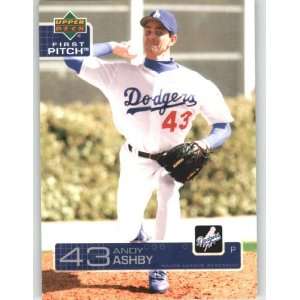  2003 Upper Deck First Pitch #187 Andy Ashby   Los Angeles 