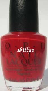 NEW OPI Nail Polish ~ Decked Out in Red ~ Wrapped Up in Red Holiday 