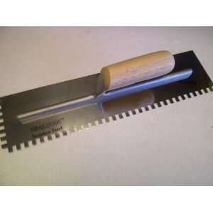  Trowel. Stainless Steel Blade will Prevent Rusting