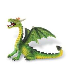     Bullyland Fantasy figurine Dragon assis (vert) 11 cm Toys & Games