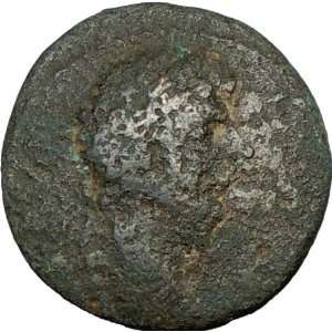 MARCUS AURELIUS 161AD Macedonia Authentic Ancient Roman Coin Winged 