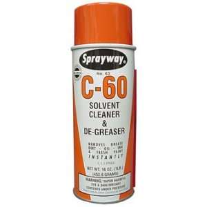  SPRAYWAY C 60 Solvent Cleaner & Degreaser 12/CASE 
