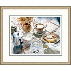   Apple Turnover, framed giclee print of watercolor by Susan Avis Murphy