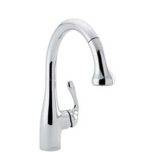   Allegro E Allegro E Kitchen Faucet High Arc with Pull Out Spray 04066