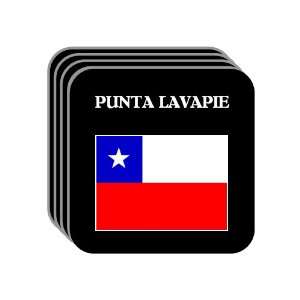  Chile   PUNTA LAVAPIE Set of 4 Mini Mousepad Coasters 