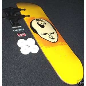  Enjoi Orange Balding 7.75 Skateboard Complete Sports 