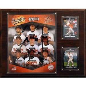  MLB 2011 Baltimore Orioles Team Plaque