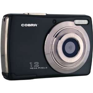 Cobra Digital DCA1215 BLACK 12 MP Digital Camera with 8 x Optical Zoom 