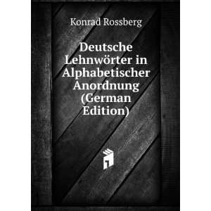  Deutsche LehnwÃ¶rter in Alphabetischer Anordnung (German 