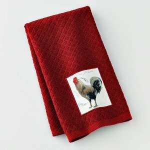  Croft and Barrow Rooster Kitchen Towel