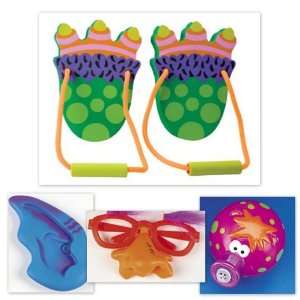  Alex Toys Monster Clompers and Monster Dress Up Set of 4 