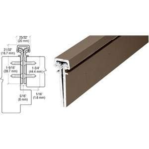   Dark Bronze Anodized Roton 112 Series Concealed Leaf Continuous Hinge