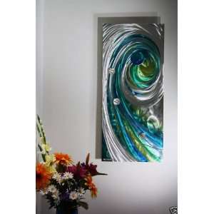  Abstract Galaxy Art, Painting on Metal, Wall Art, Design 