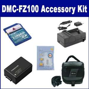 Panasonic Lumix DMC FZ100 Digital Camera Accessory Kit includes PT61 