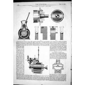  Engineering 1880 Dexter Rotary Engine Borrodaile Gas 