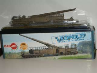 144 German Railway Gun 28cm K5(E) Leopold with diorama display 