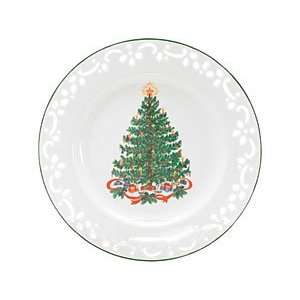   Tree Design Dessert Plate For Holiday Dining
