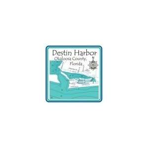  Destin Harbor Square Trivet